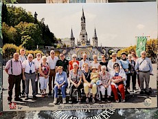 Pelgrims van de St. Jozef parochie